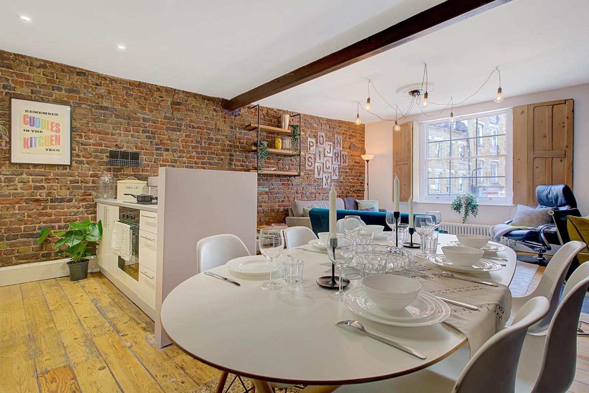 Old Street Iconic Warehouse Style 4 Bedroom 2 Bath House Prime Central London Location Exteriör bild