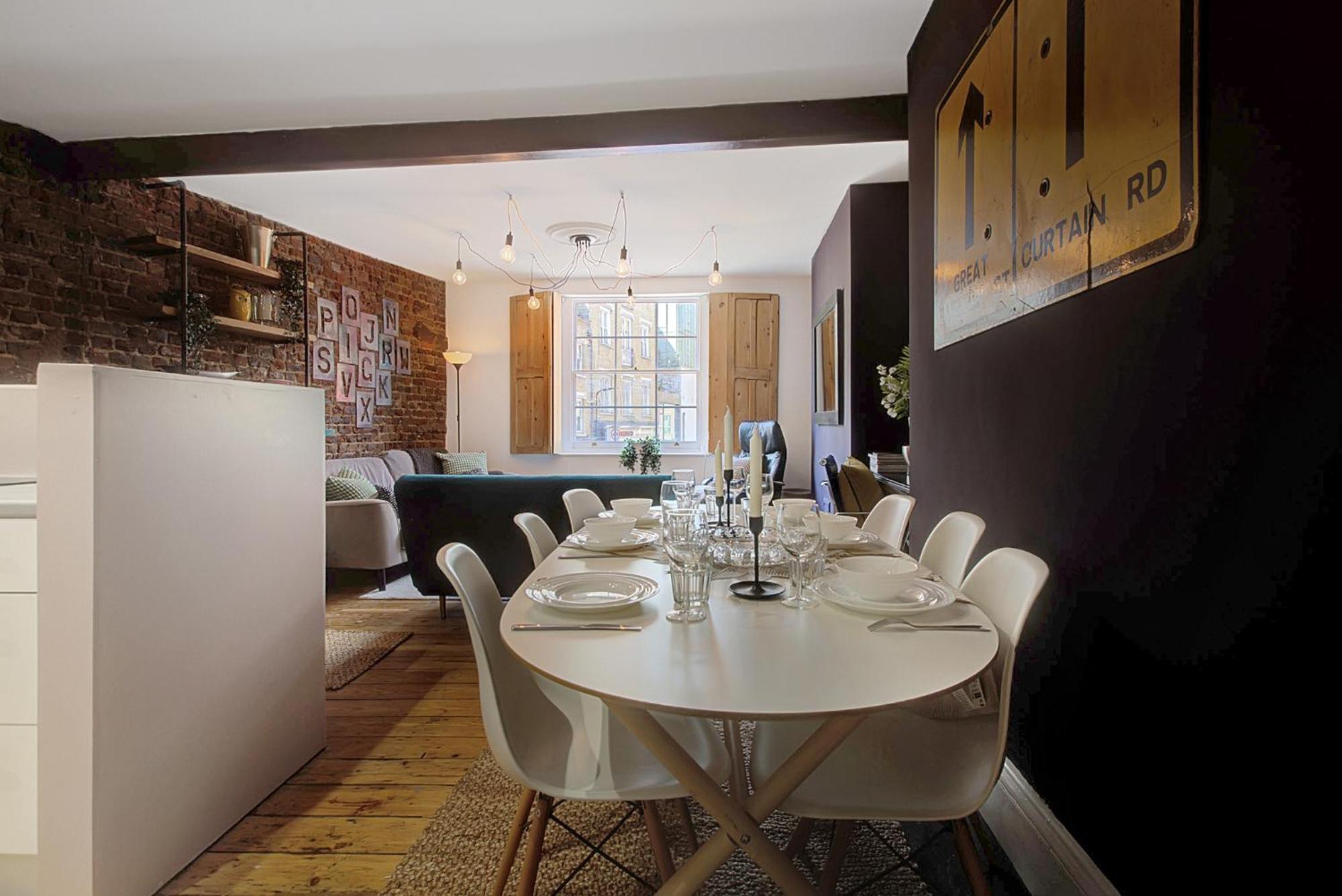 Old Street Iconic Warehouse Style 4 Bedroom 2 Bath House Prime Central London Location Exteriör bild